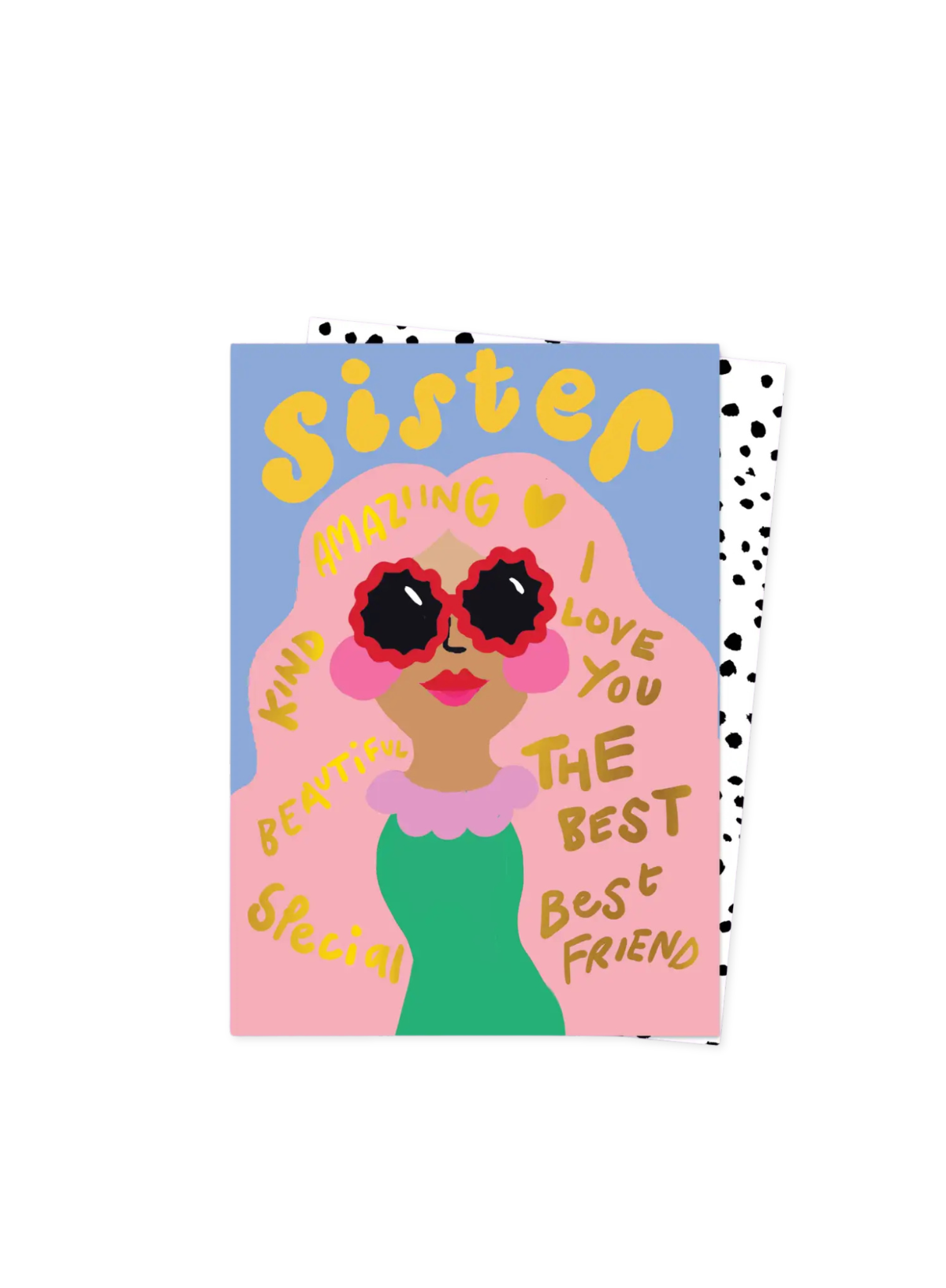 Amazing Sister Birthday Card from Eleanor Bowmer