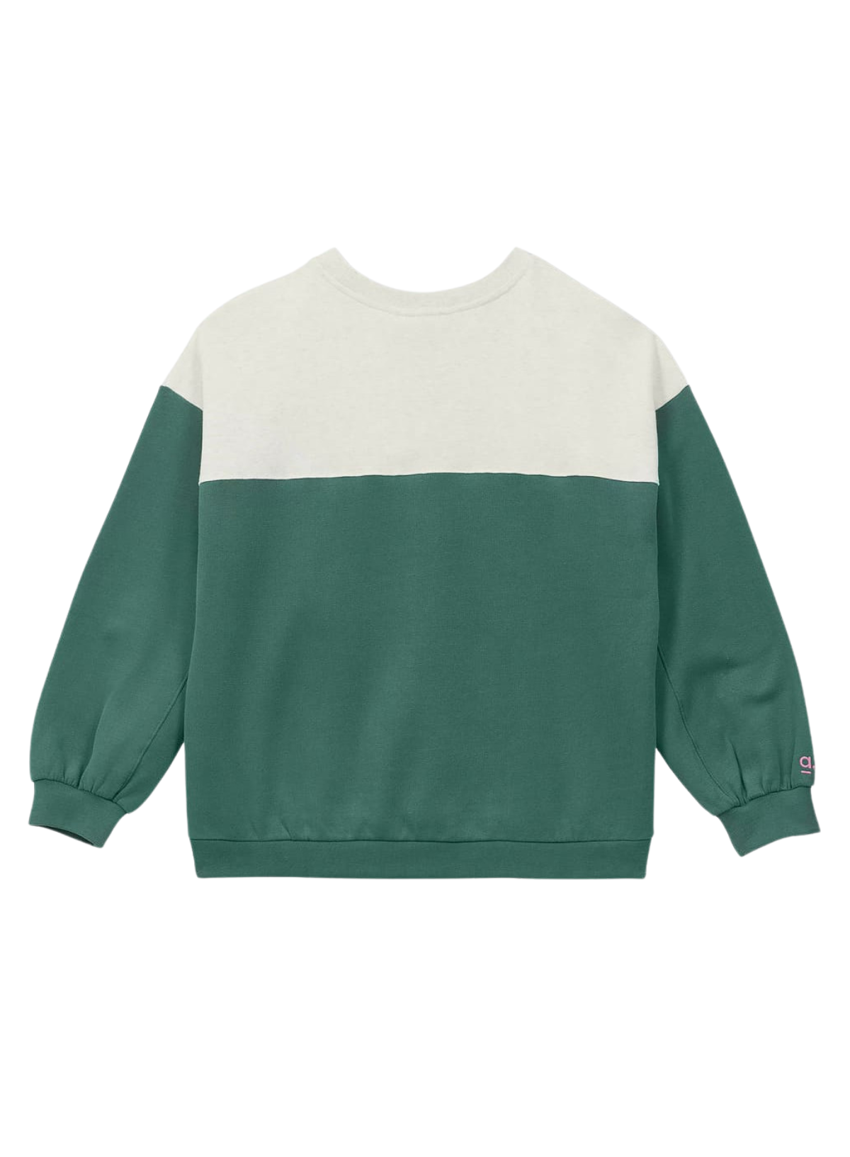 a.p Bicolour Sweat in Green