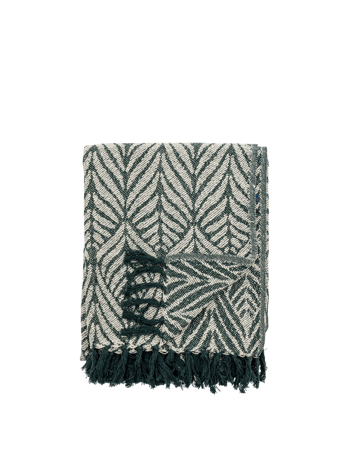 Ugento Recycled Green Throw