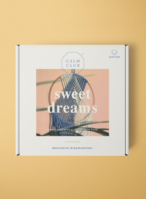 Calm Club - Sweet Dreams Natural Dream Catcher from Luckies of London