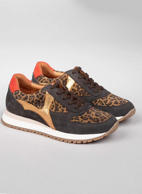 Cinda Trainers in Animal Print from Esska
