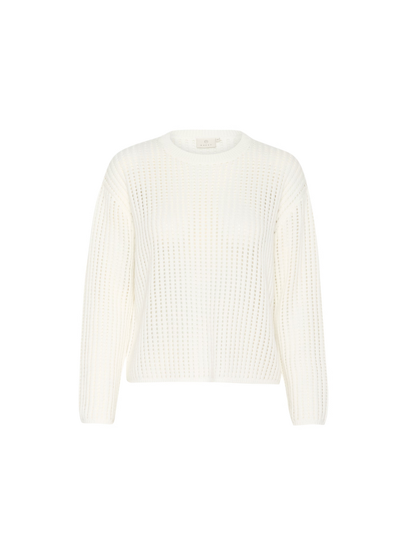 Solar Pullover in Chalk from Kaffe