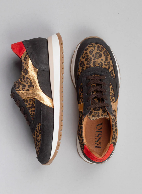Cinda Trainers in Animal Print from Esska