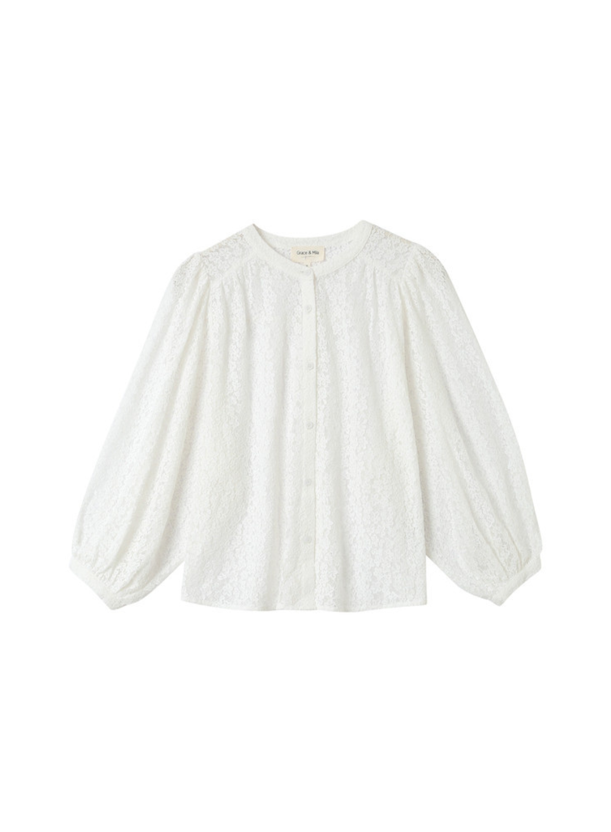 Sophia Blouse in Ivory from Grace & Mila