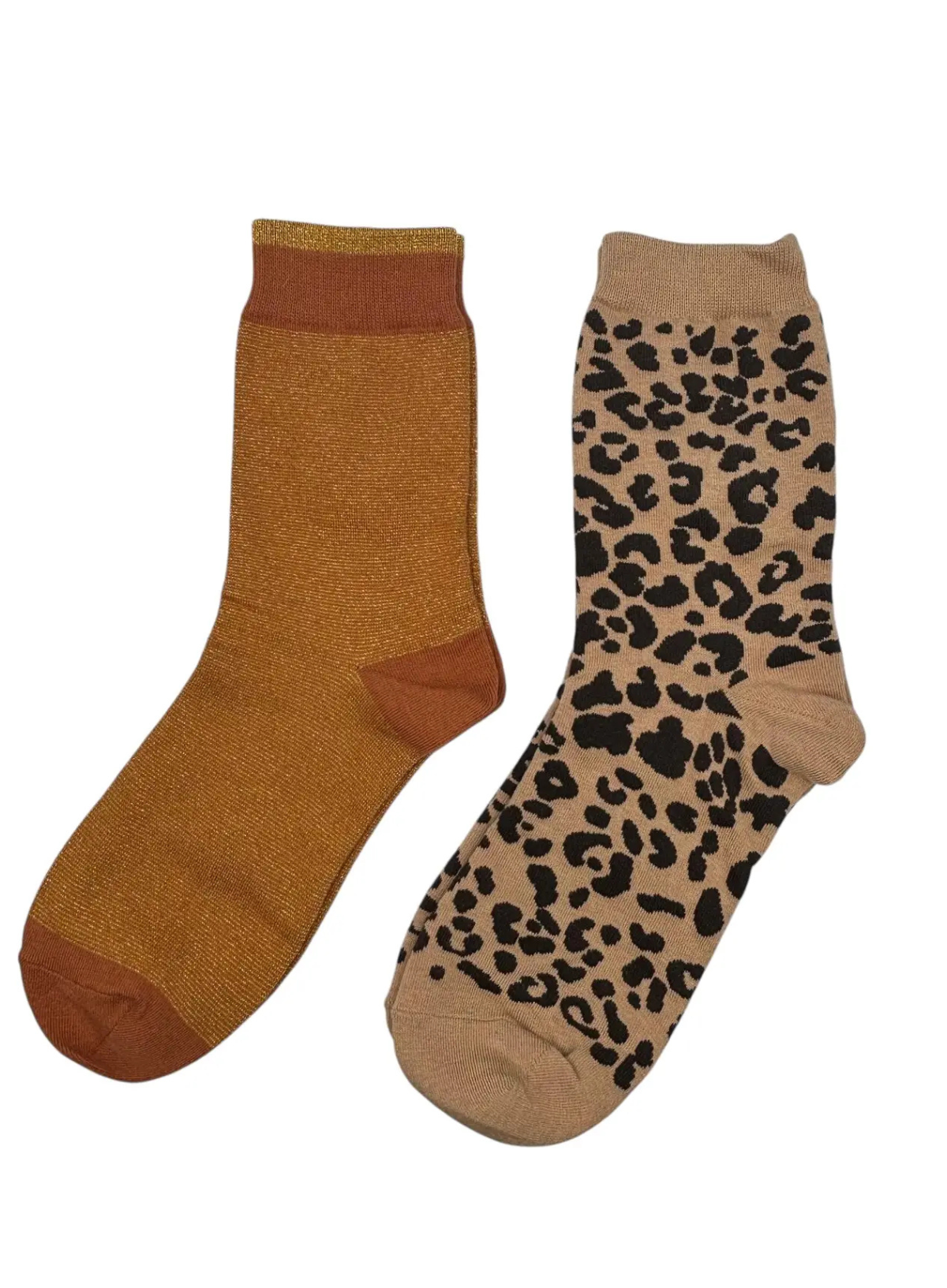 Copper Tokyo & Sand Leopard Sock Box from Sixton