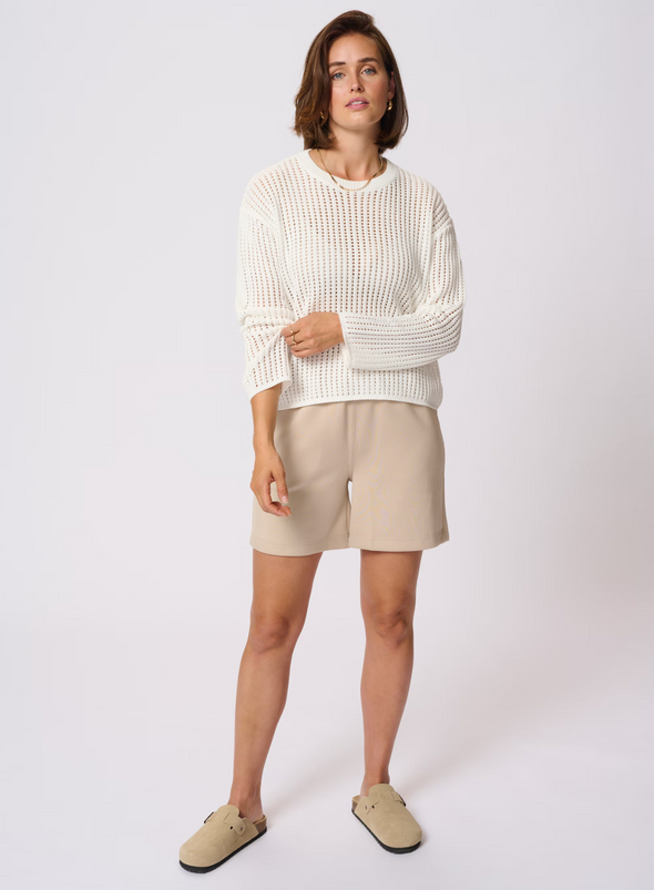 Solar Pullover in Chalk from Kaffe
