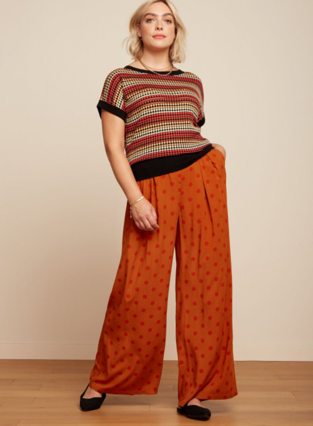 Marlene Pants Melos in Caramel from King Louie