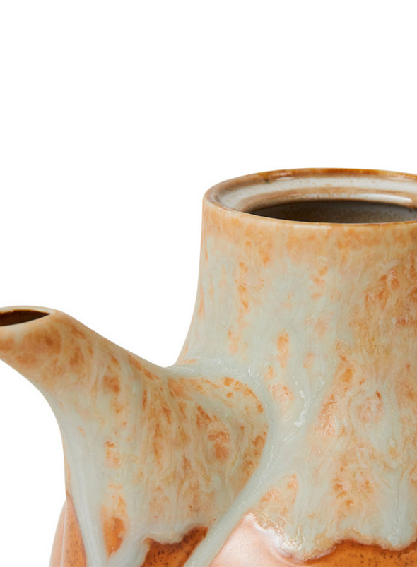70s Ceramics Coffee Pot in Dunes from HK Living