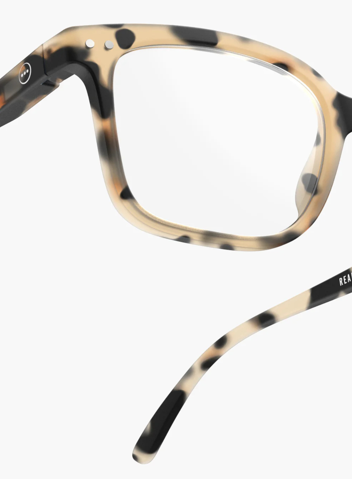 #L Reading Glasses in Light Tortoise from Izipizi