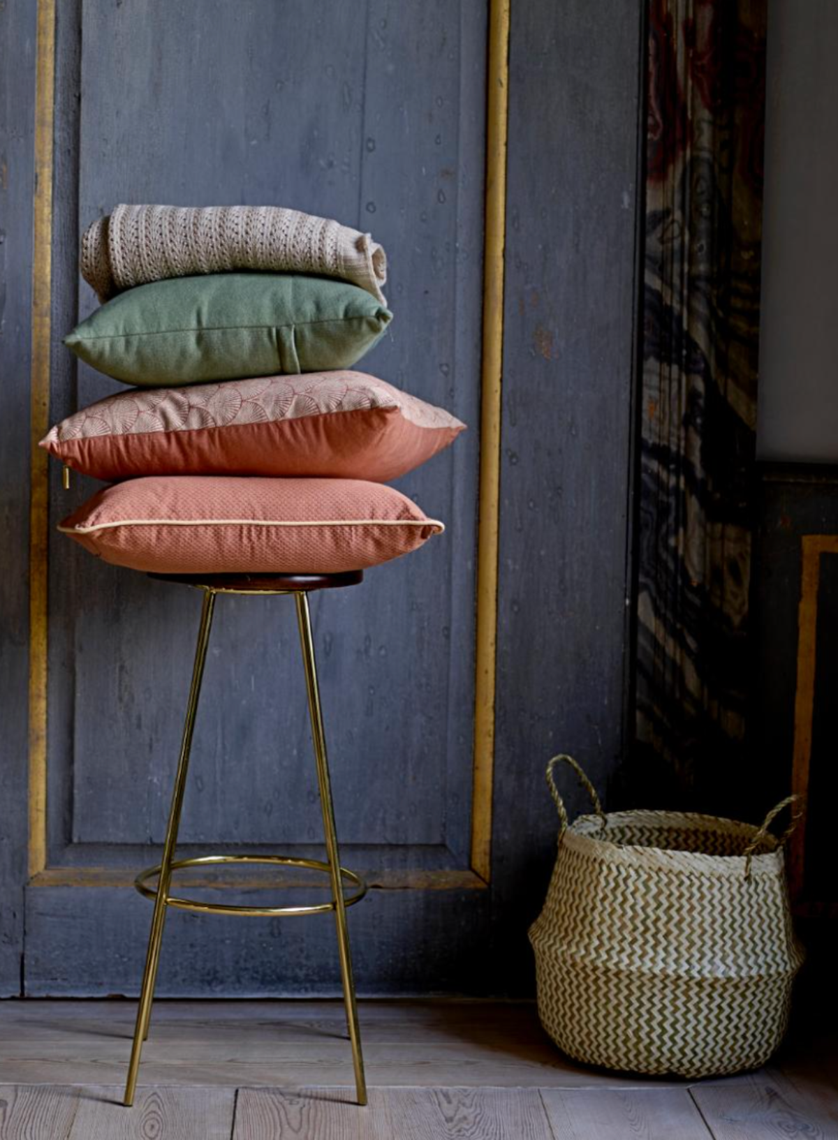 Floria Nature Seagrass Basket from Bloomingville