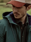 Gresigne Cotton Outerwear in Green from Faguo