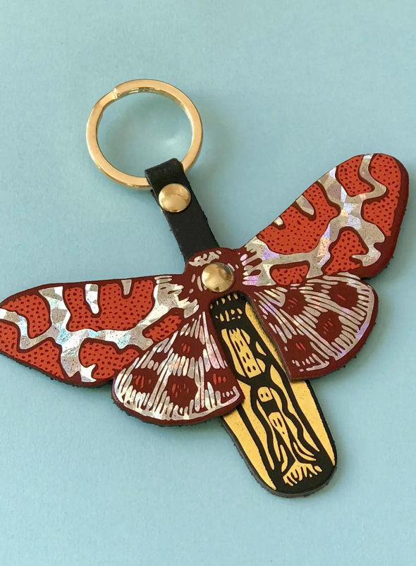 Leather Butterfly Key Fob From Ark