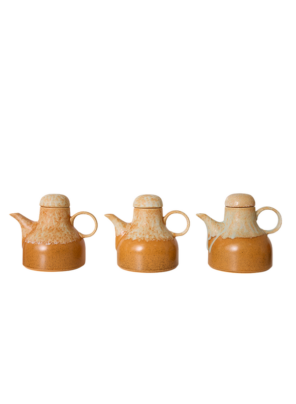 70s Ceramics Coffee Pot in Dunes from HK Living