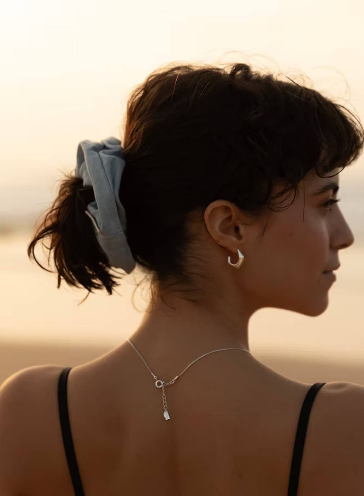 Scrunchie in Cloud from Monk & Anna