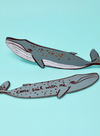 Whale 'Sail With Me' Bookmark from Ark