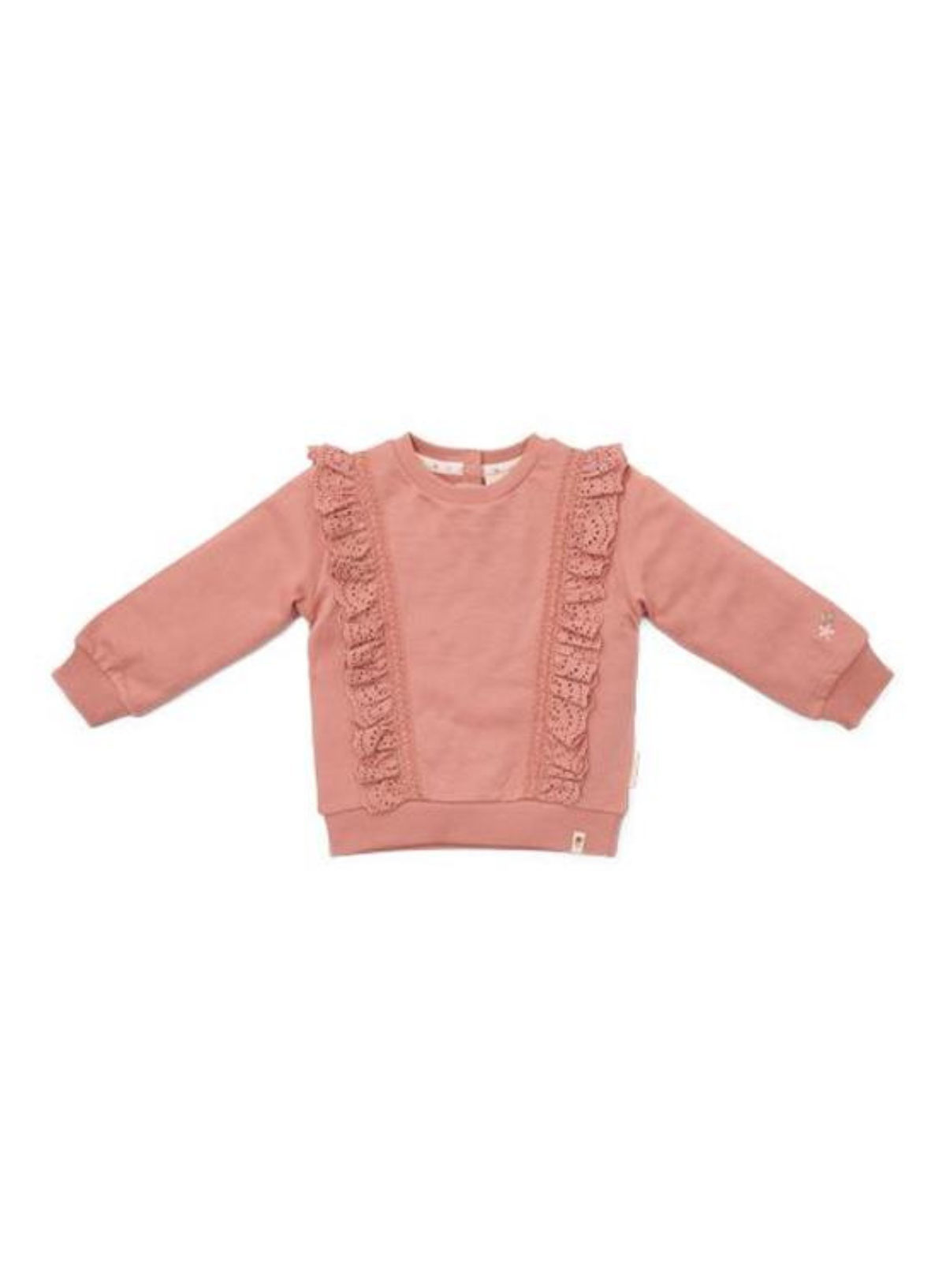 Sweater in Warm Pink from Little Dutch