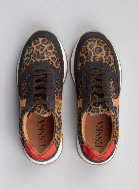 Cinda Trainers in Animal Print from Esska