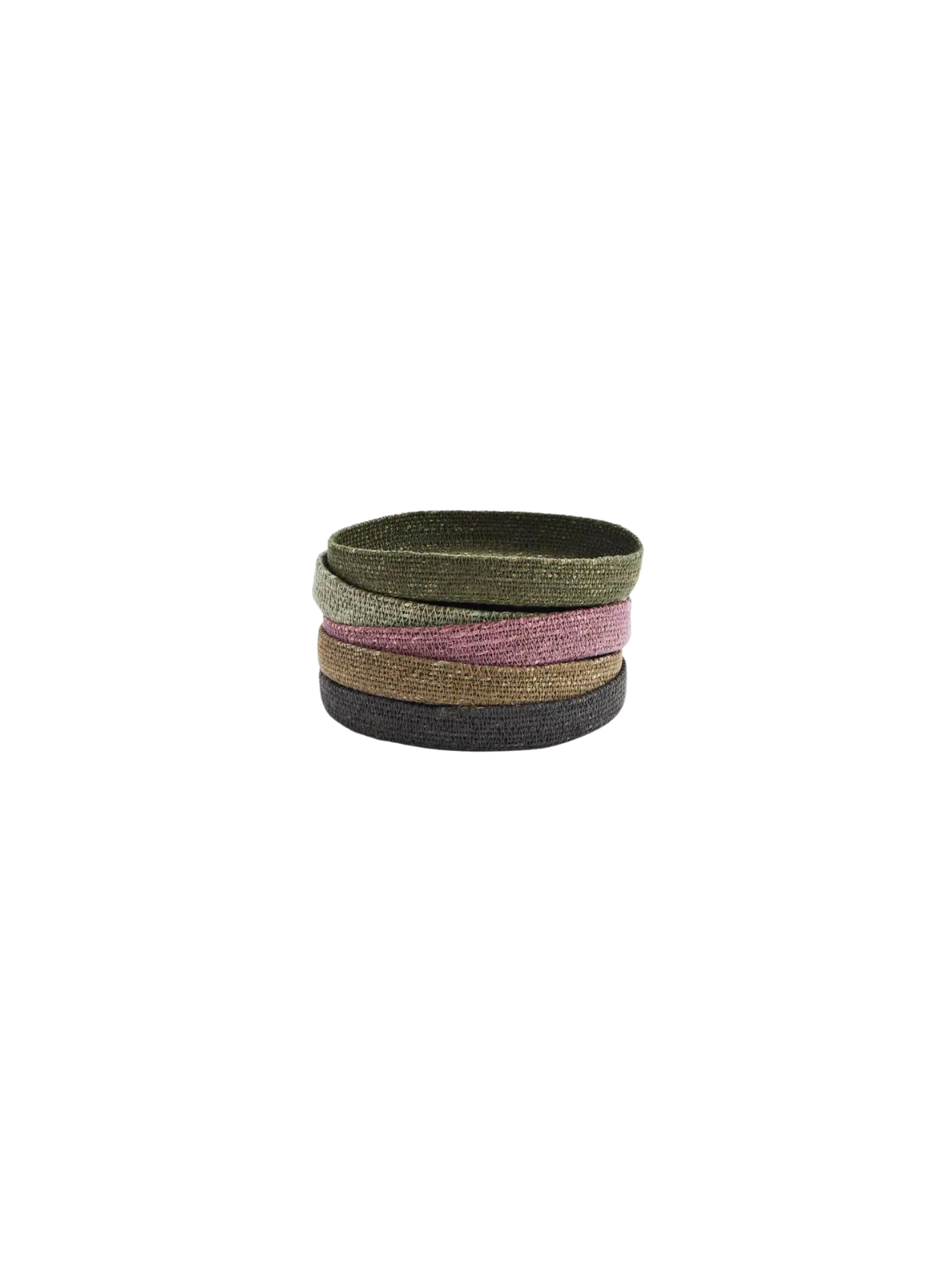 Hannah Seagrass Tray  Khaki, sage, charcoal, purple, green from Madam Stoltz