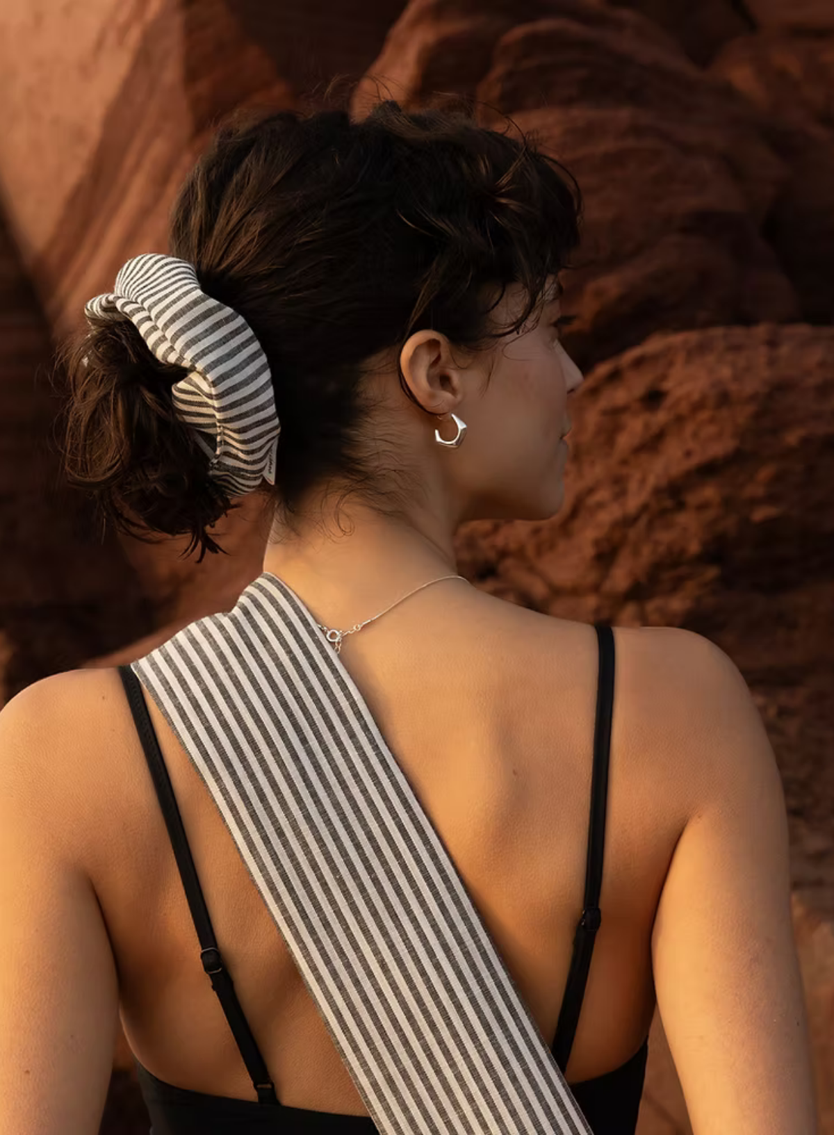 Scrunchie in Stripes from Monk & Anna