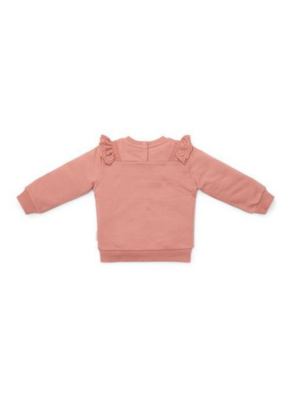 Sweater in Warm Pink from Little Dutch