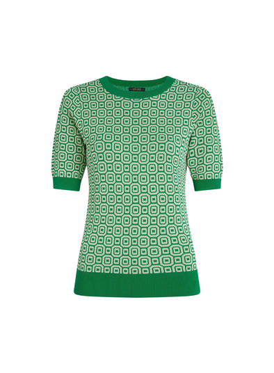 Agnes Top Torre in Very Green from King Louie