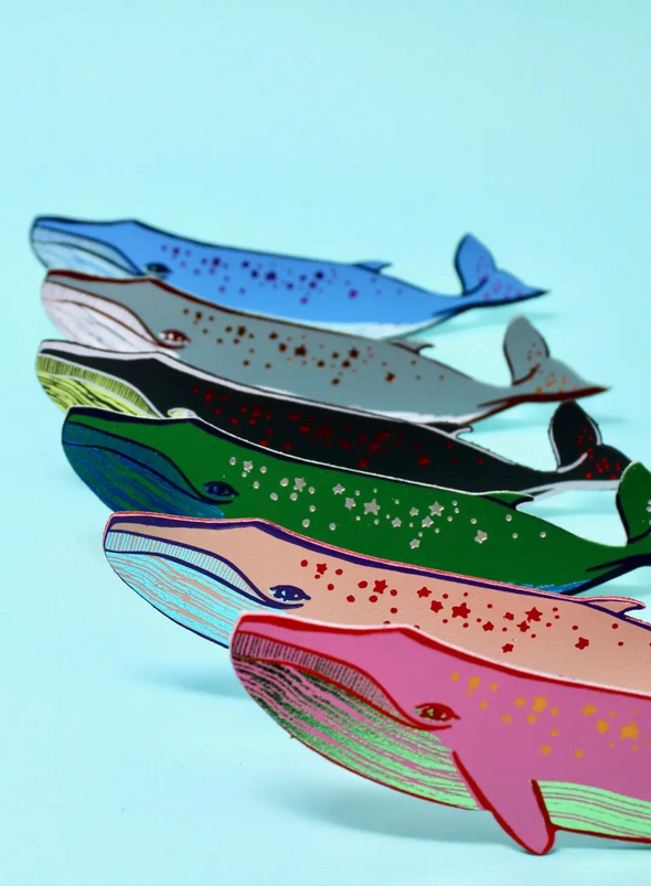 Whale 'Sail With Me' Bookmark from Ark