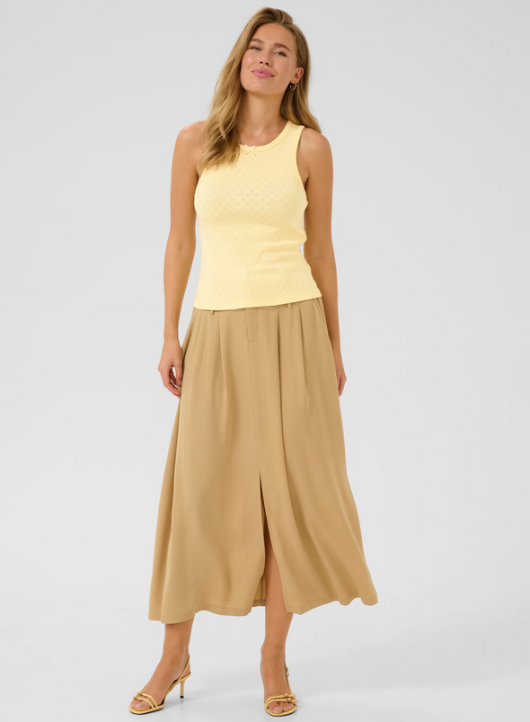 Elia Top in Straw from Kaffe
