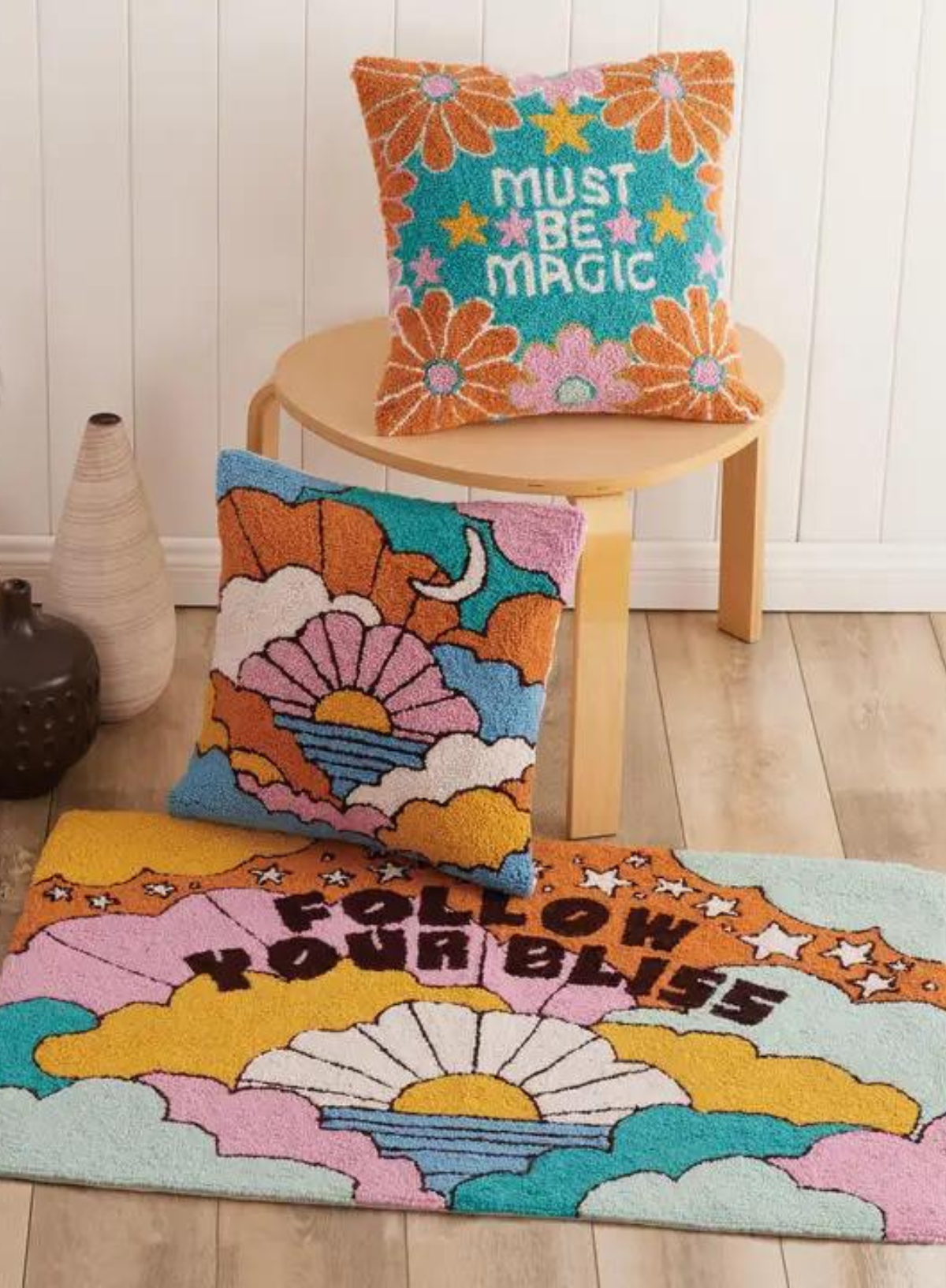 Must Be Magic Hook Cushion from Peking Handicraft