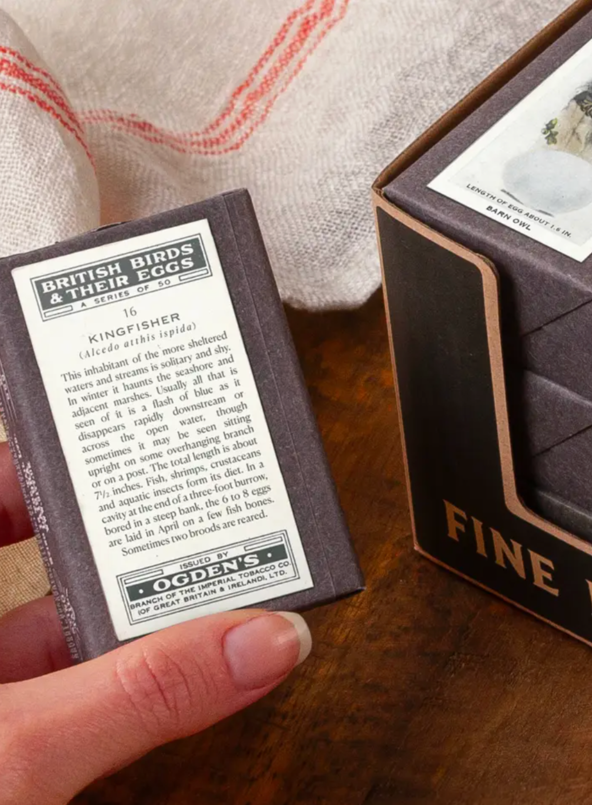 Sting in the Tail Britsh Garden Birds Label Soap