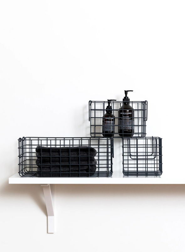 Wire Small Locker Basket from Mustard