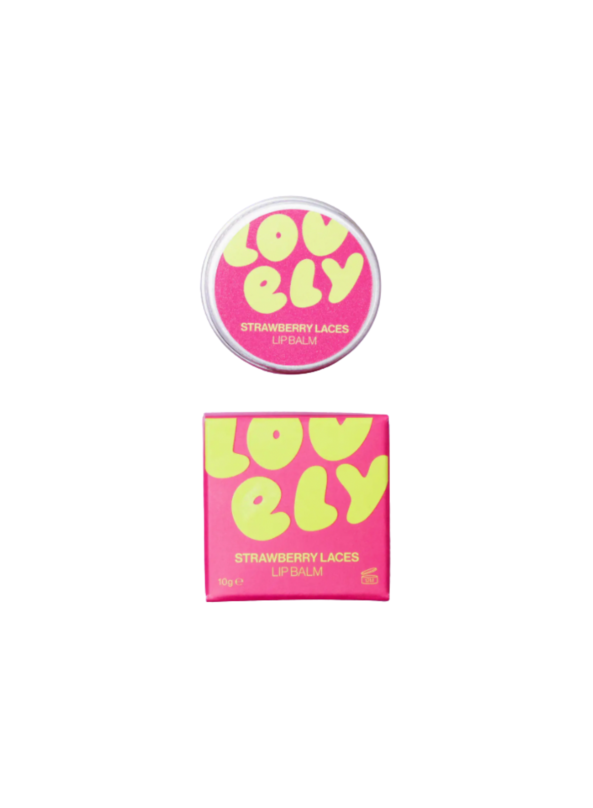 Lovely Skincare Strawberry Laces  Lip Balm
