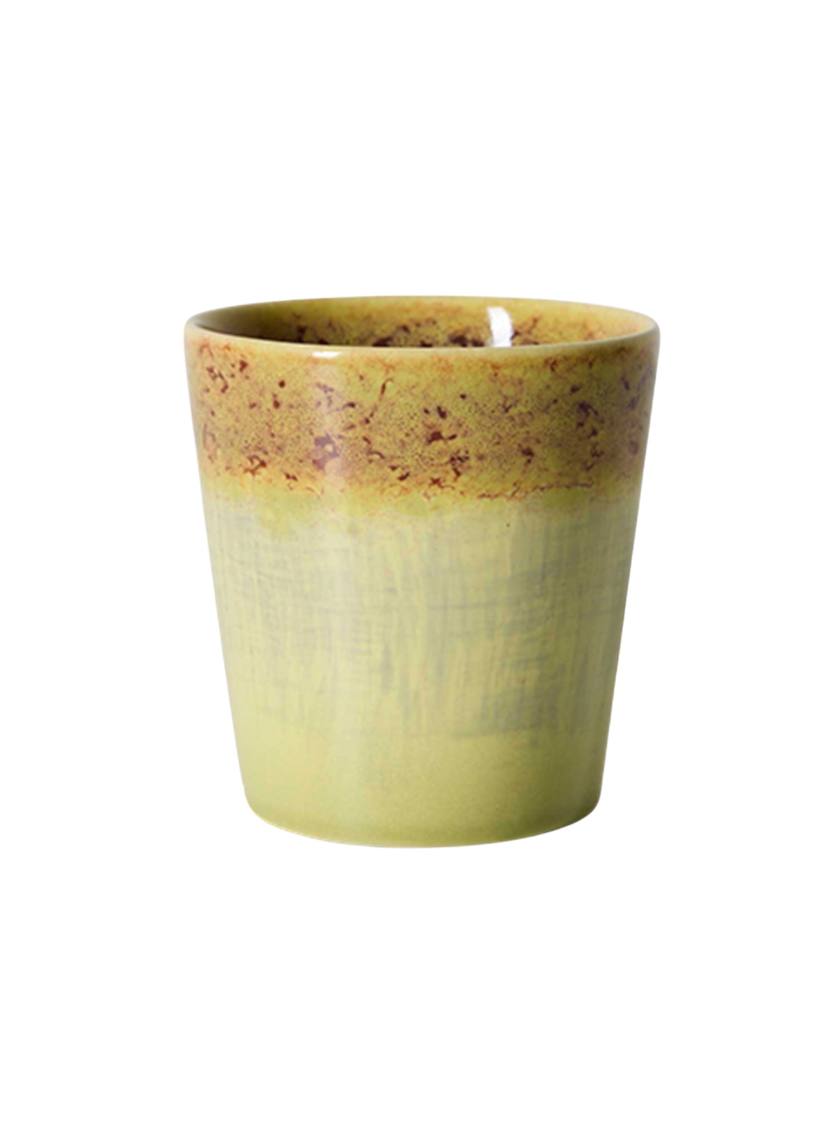 HK Living Van Gough Coffee Mug in Sunflowers Green