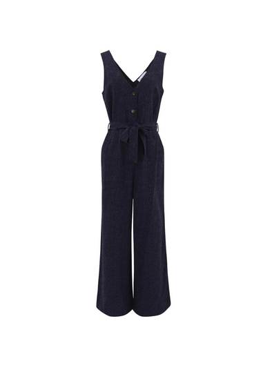 Laurena Jumpsuit in Bleu Marine from FRNCH