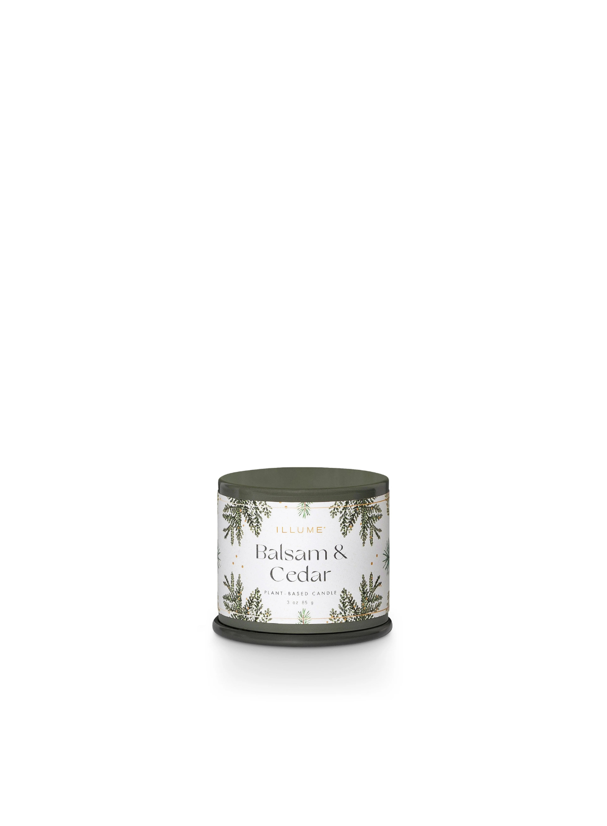 Balsam & Cedar Demi Vanity Tin Candle 20 Hours from Illume
