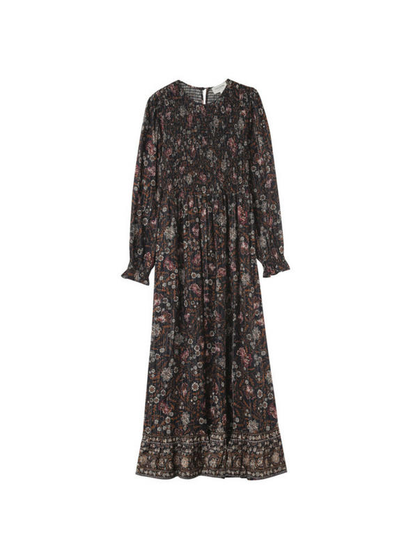 Nova Midi Dress in Noir from Grace & Mila