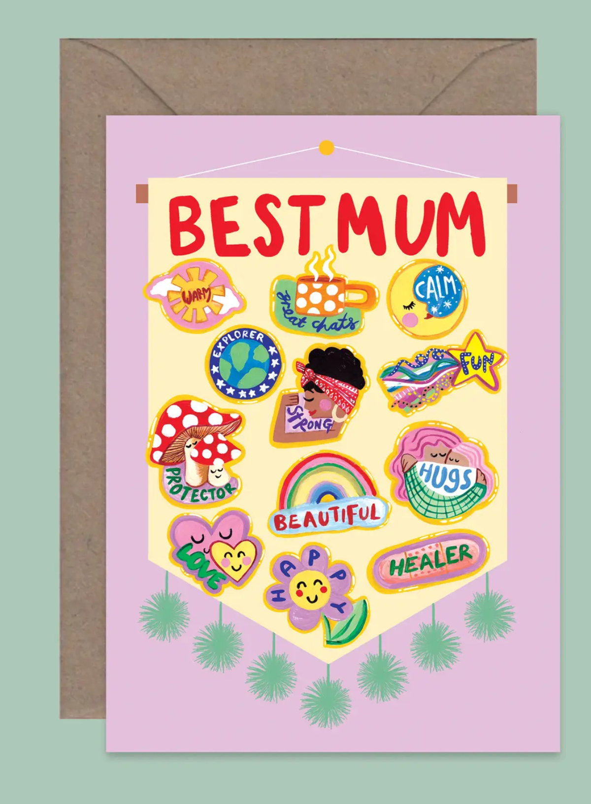 Best Mum Card from Callie Stay Cool