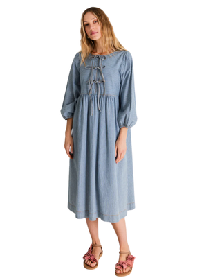Amber Dress in Blue from Bonté