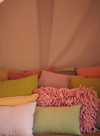 Rugged Cushion in Pink 60x40cm from HK Living
