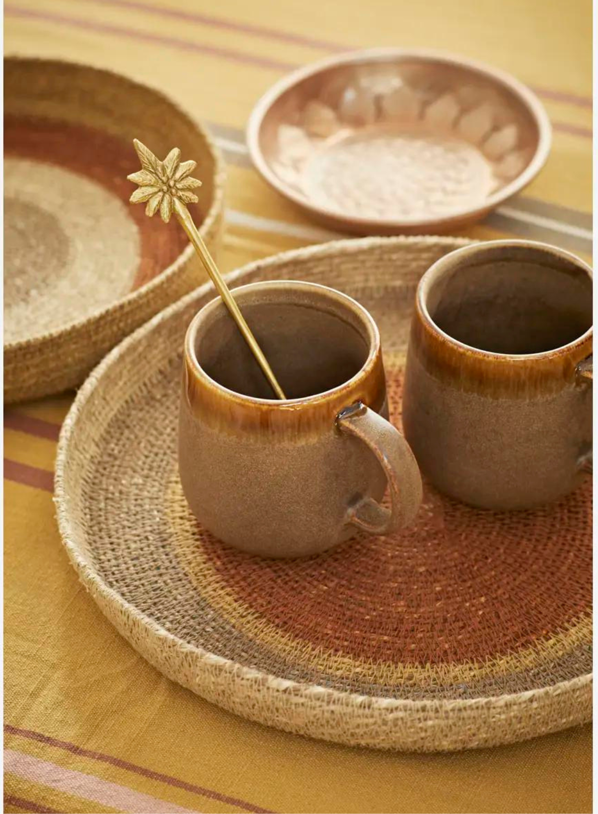 Rolly Small  Seagrass Tray from Madam Stoltz