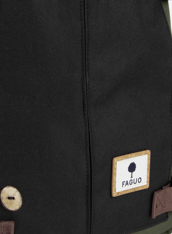 Commuter Bag in Kaki and Camel from Faguo
