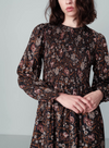 Nova Midi Dress in Noir from Grace & Mila