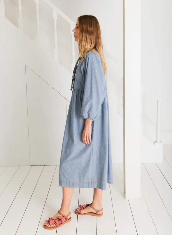 Amber Dress in Blue from Bonté