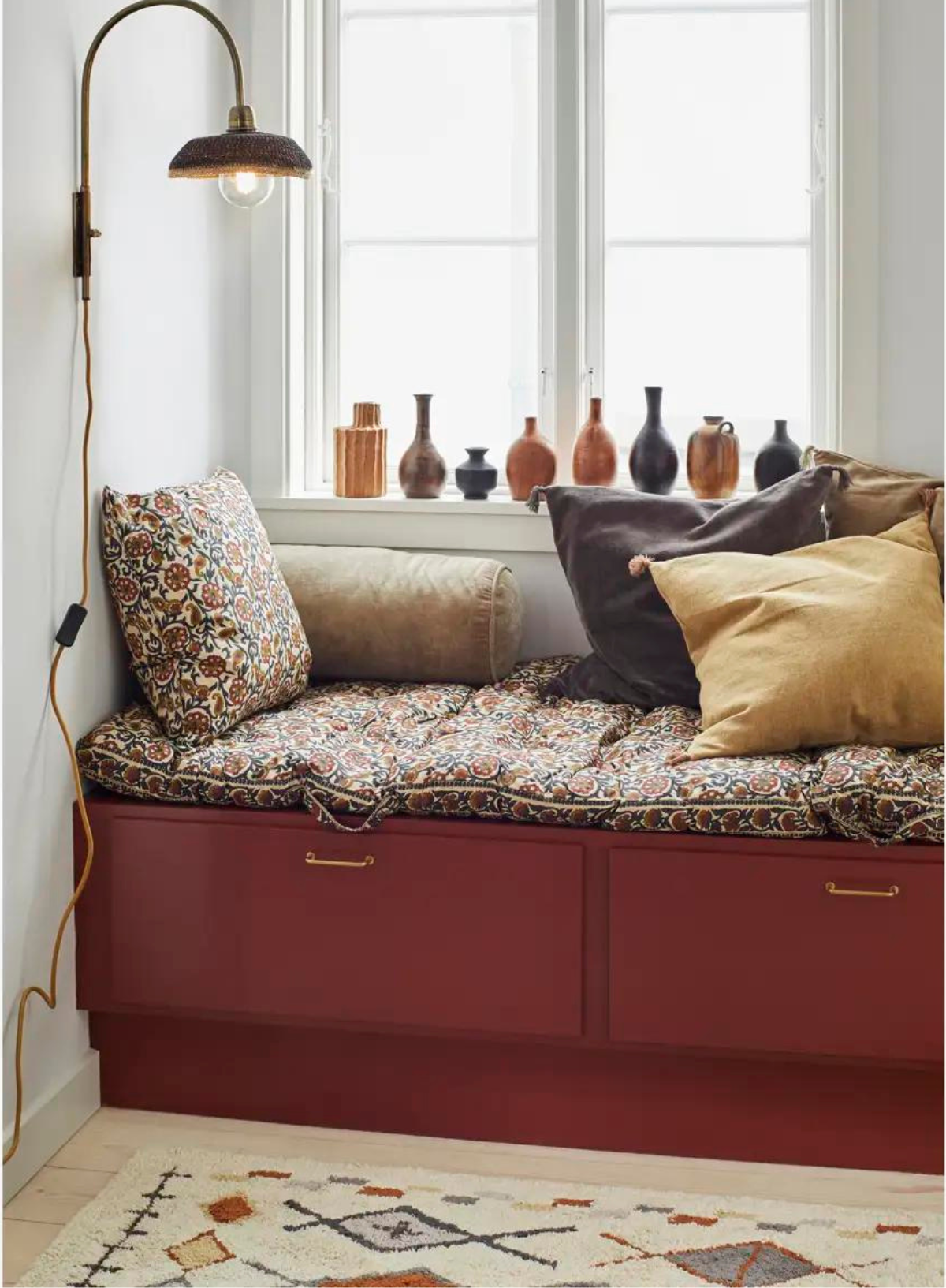 Frankie Printed Cushion 50/50cm from Madam Stoltz