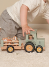 Little Farm Tractor with Trailer from Little Dutch