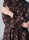 Nova Midi Dress in Noir from Grace & Mila