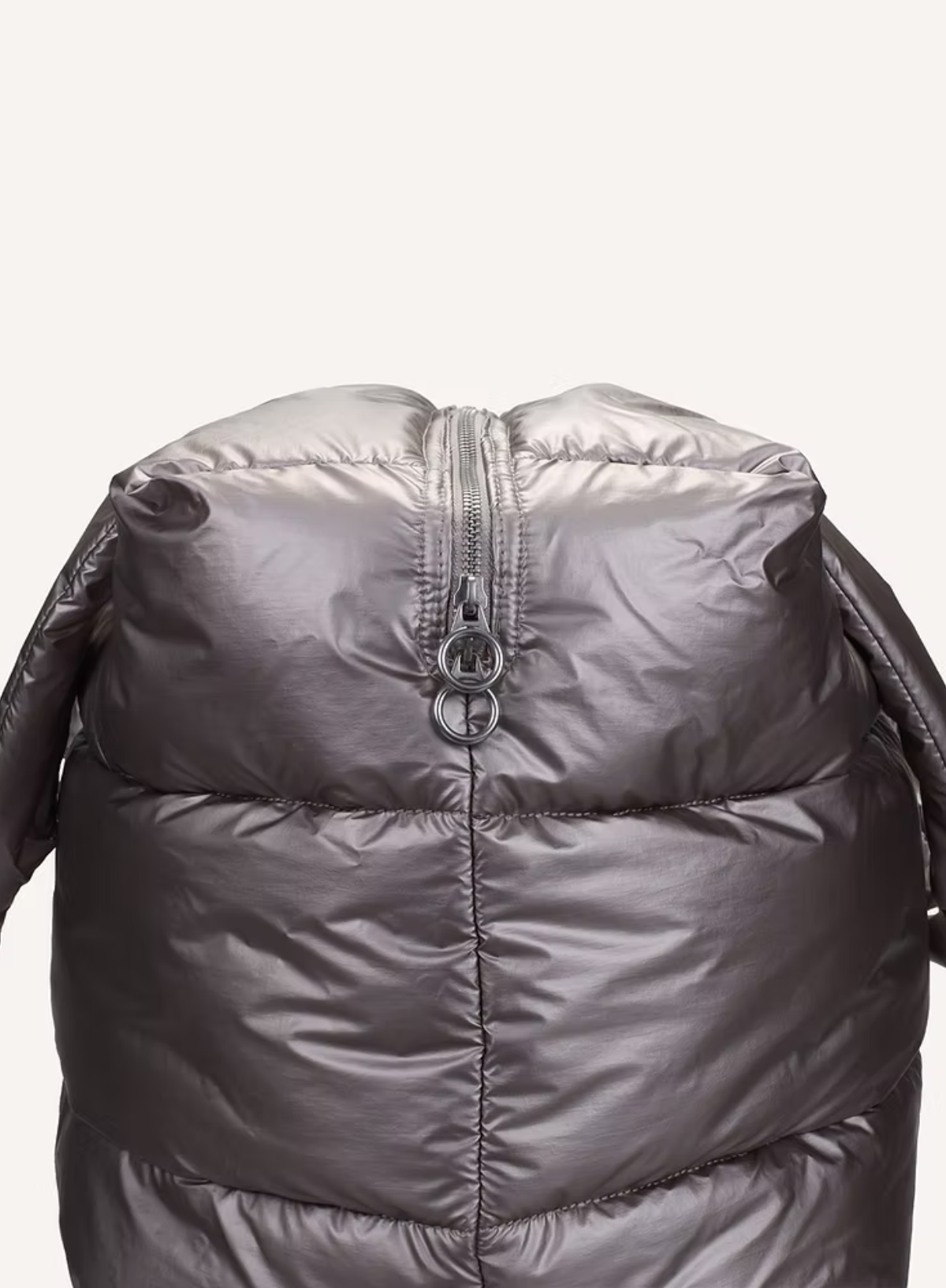 Camill Big Puffy Weekend Bag in Greige Gold from Rilla Go Rilla