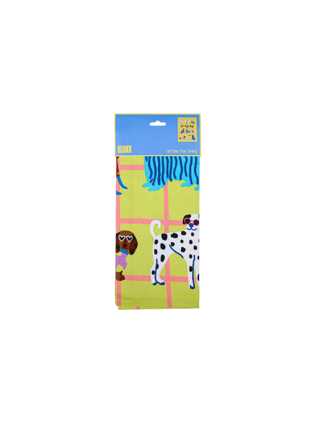 Designworks Ink Hijinx Cotton Tea Towel - No Riff Raff