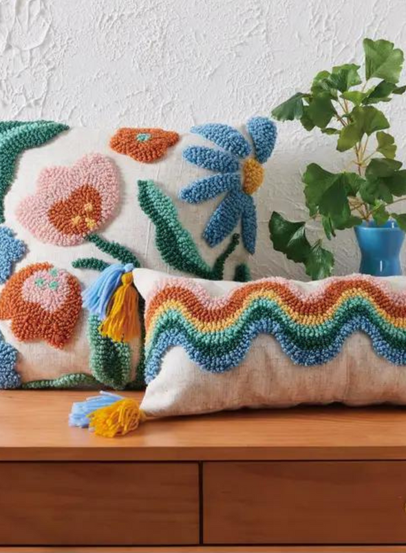 Rainbow Wave W/Tassels from Peking Handicraft