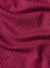 Rollneck Top Uni Rib in Beaujolais Red from King Louie