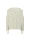 Ellery Knit Pullover in Oil Green/Turtled from Kaffe